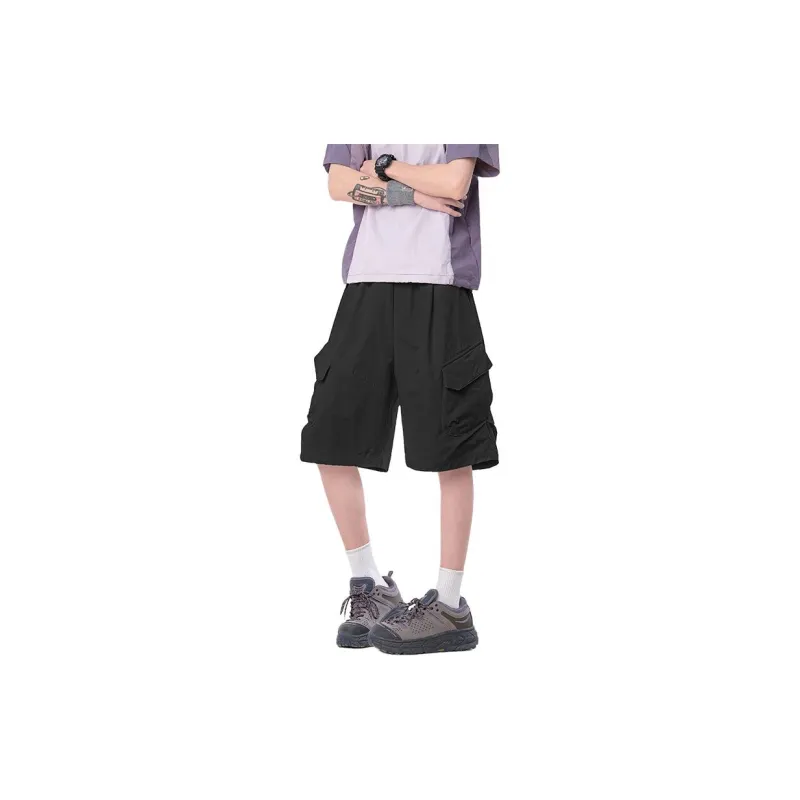 PANDA ADEVIL Cargo Shorts Unisex-13