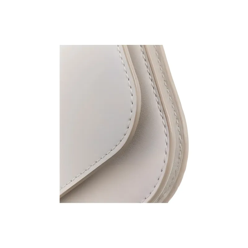 Furla Smooth Leather Shoulder Bag Crossbody Bag Mini Women's Cotton Candy White-5