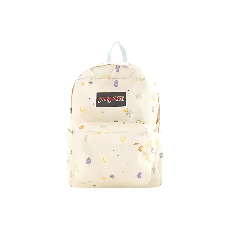 JanSport Polyester Backpack Women's Beige-0
