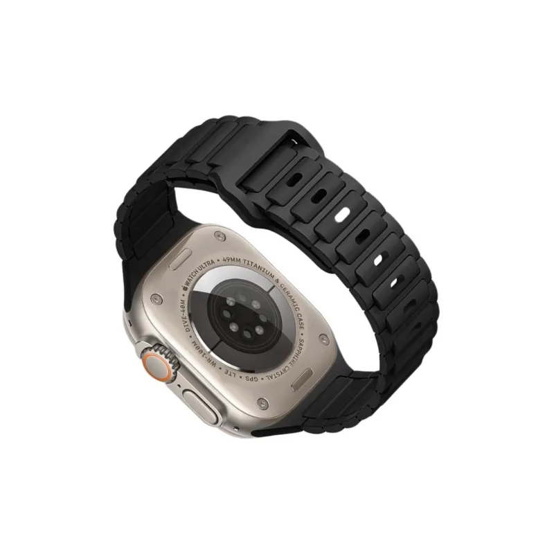 KVZUVUU Apple Compatibility Watch Band Silicone Material-17