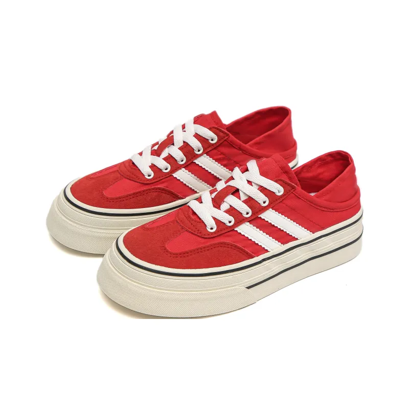 Alan Vincent Abrasion Resistant Breathable Slip Resistant Low Top Canvas Shoes Women's-1