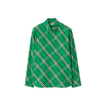 Burberry SS25 Shirt Men's Green