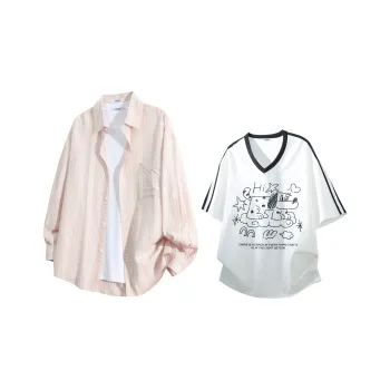OGEK Shirt Matching Sets Unisex