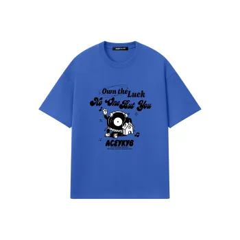 YK&YB T Shirts Unisex Royal Blue