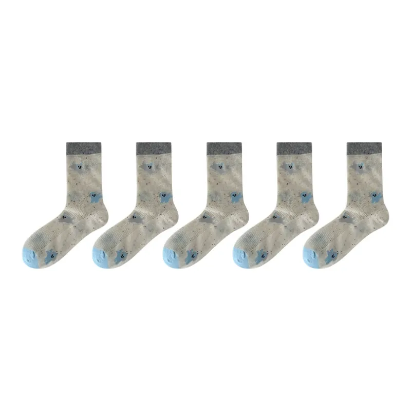 Moremoli Mid Calf Socks Women's 5 Pack-0