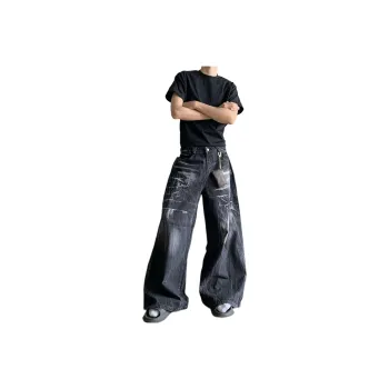Pirkadat Jeans Unisex Black