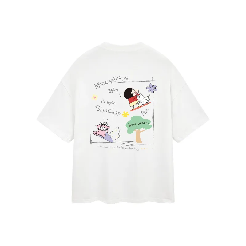 Crayon Shinchan T Shirts Unisex-4