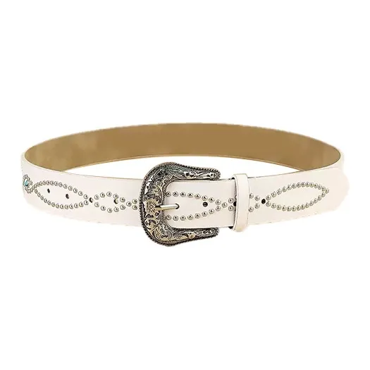 JKEM PU Leather Belts Unisex 3.7cm-0
