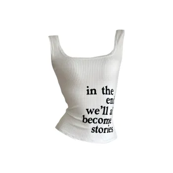 DOKZB Tank Tops Women's Ecru