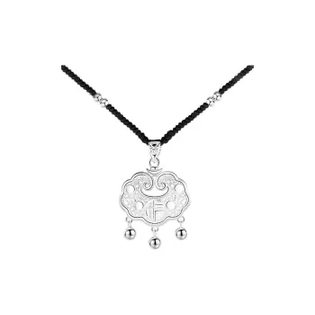 CHAOHONGJI 990 Silver Necklaces Unisex