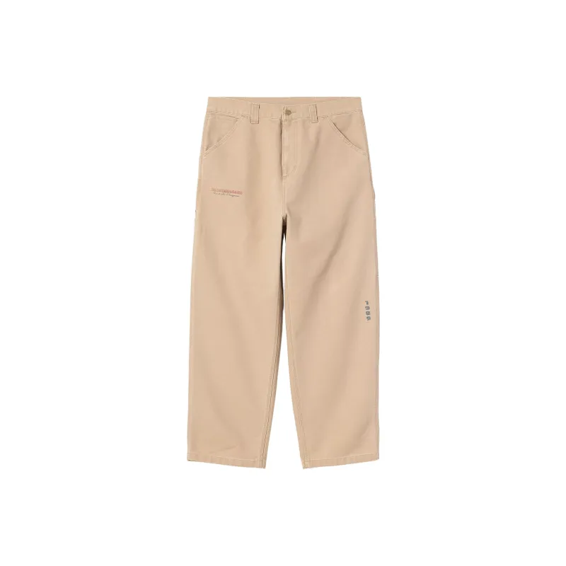 Carhartt WIP Single Knee Casual Pants Men Khaki Brown-0