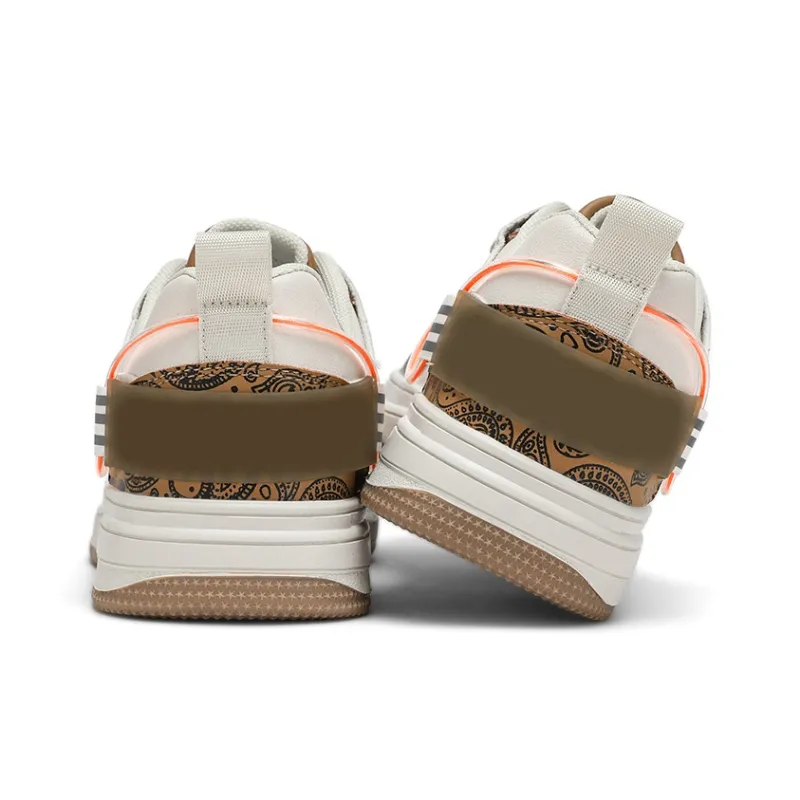 White Sands Slip Resistant, Abrasion Resistant, Breathable Low Top Skateboard Shoes Men's-19