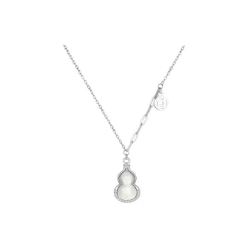 Welcome To The Treasure Colored Glaze Necklaces Unisex