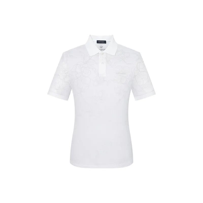 SAINT ANGELO Polo Shirts Unisex White-0