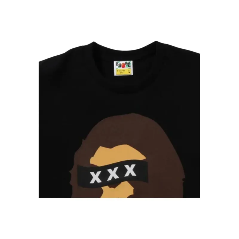 Bape X God Selection Xxx Ape Head Tee-2