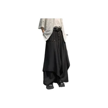 WHELVE Casual Pants Unisex Black