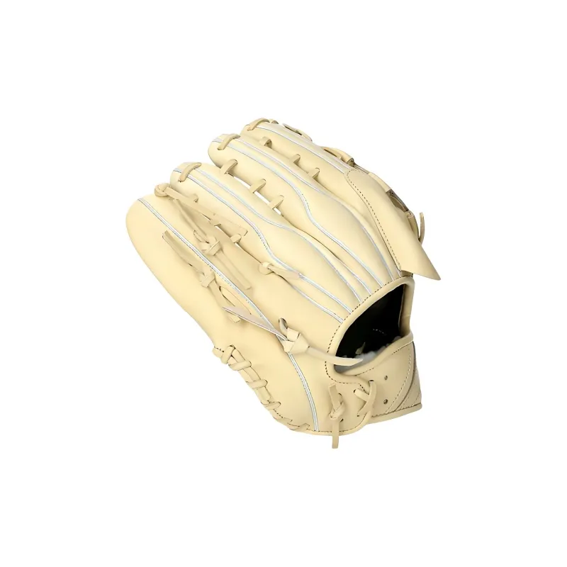 Asics Baseball Gloves Pitcher Glove Leather Men's Gold-1