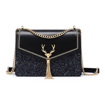 PESASRIE Synthetic Leather Shoulder Bag, Crossbody Bag Women's Multicolor