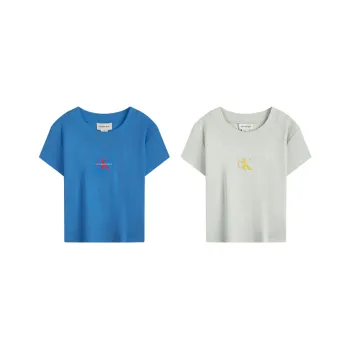 CALVIN KLEIN Set in Sleeve T Shirt Women's