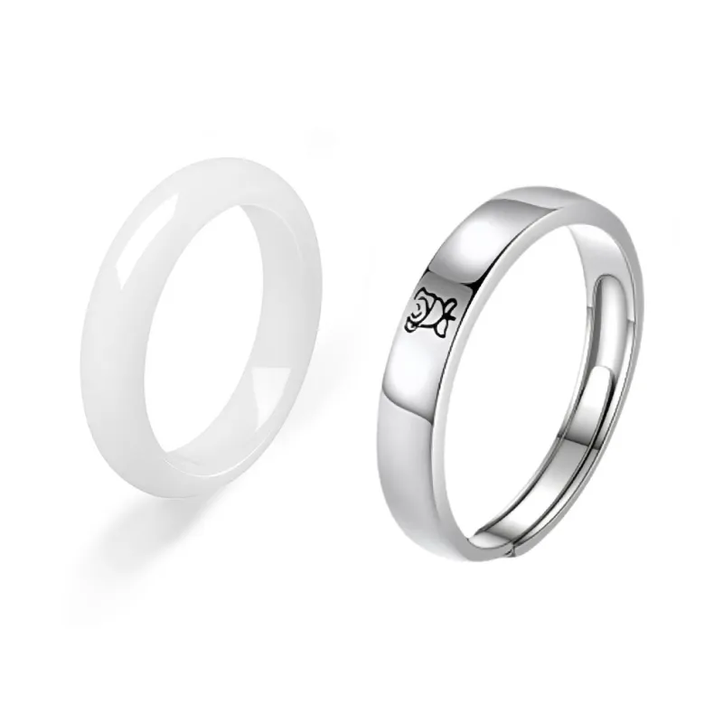 Kowloonko Bodhi Root Adjustable Ring Unisex-4