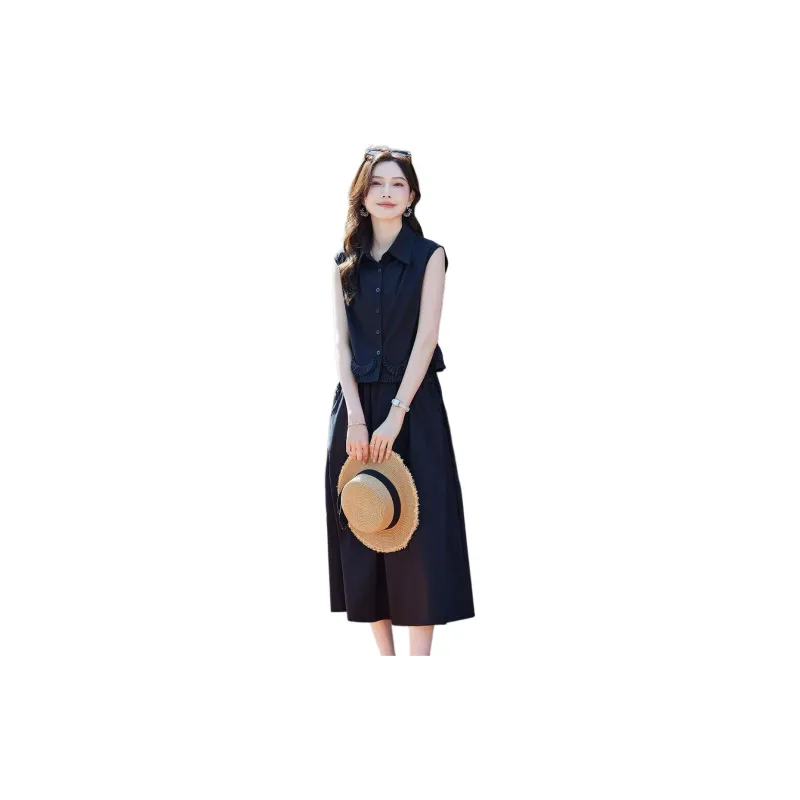TERRE BLEUE Two Piece Skirt Sets Women's-0