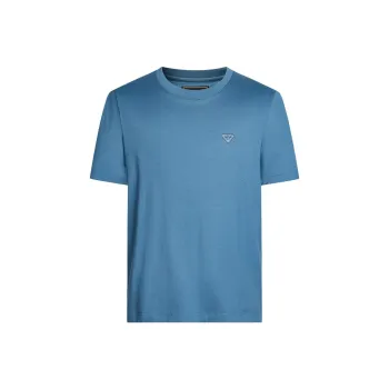 MANGANO T Shirts Men Lake Blue