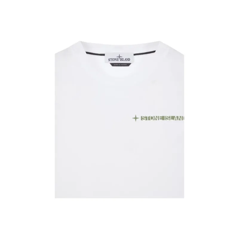 STONE ISLAND T Shirt Men's White-3