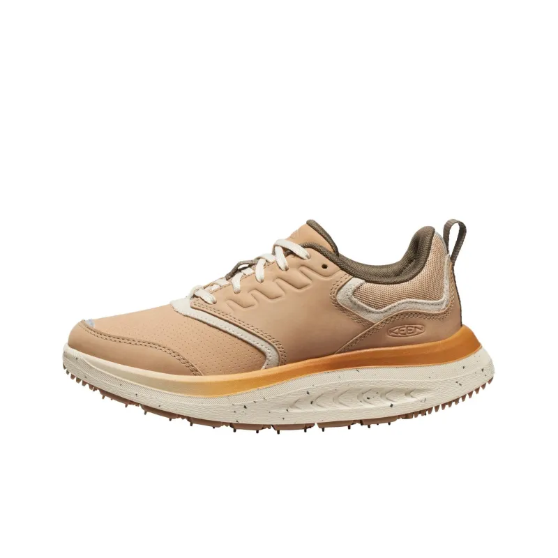 KEEN WK400 Cushioning, Wear Resistant Low Top Casual Shoes Women's Light Umber-0