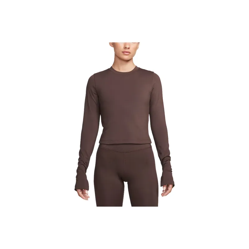 Nike Dri Fit T Shirt Women's Brown-0