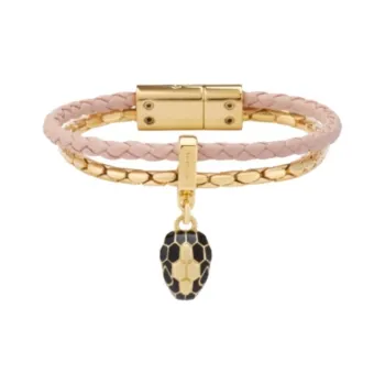 BVLGARI Metal Bracelets Unisex Gold