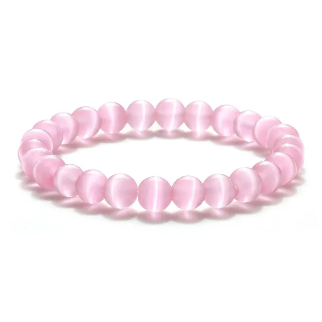 WINGSTOP Glass Cat Eye Bracelets Unisex-0