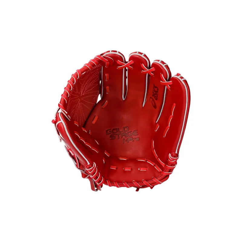 Asics Baseball Gloves Pitcher Glove Leather Unisex Flag Brown-1