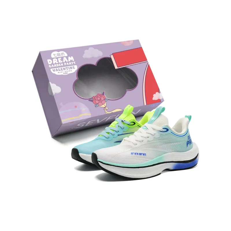 7 SEVFUN Anti Slip Wear Resistant Low Top Carbon Plate Running Shoes Unisex-35