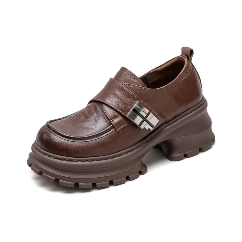 MATA Loafers Women's Brown/Black-1