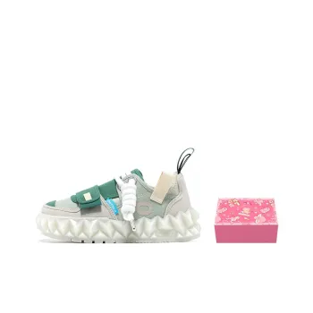 OETZI Ice Mountain Series 4 The Ice Man Oz, Ugly Cute Shoes Stylish Skateboarding Shoes Unisex Green