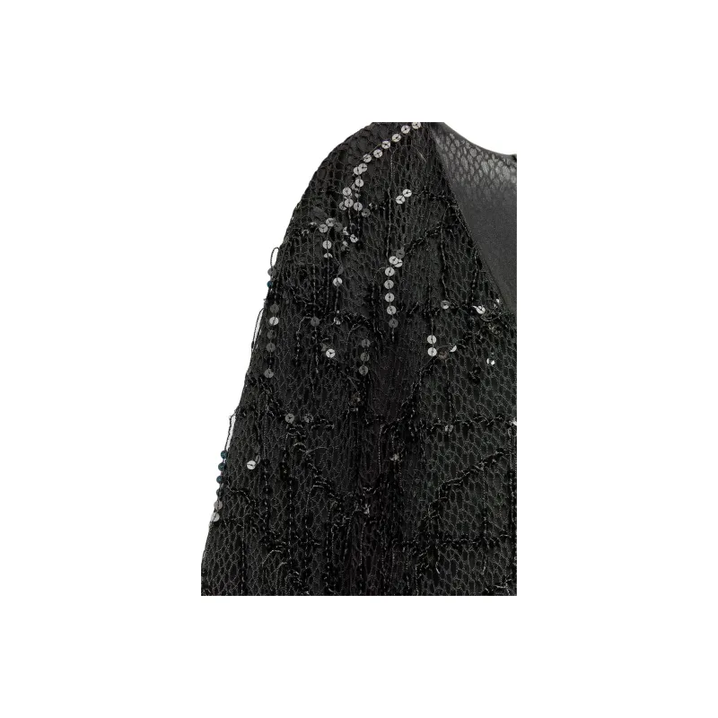 ZARA Long Sleeved Dress Women's Black-3