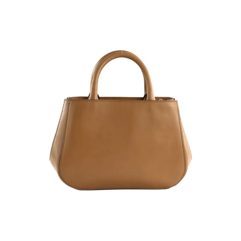 THE BRIDGE Cow Leather Handbag Women's Light Brown-2