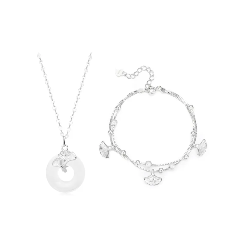 D.K.X Chalcedony Necklaces Women's-5