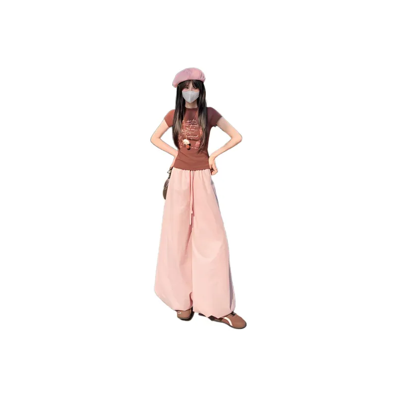 Flowers In Water Casual Pants Women's-10
