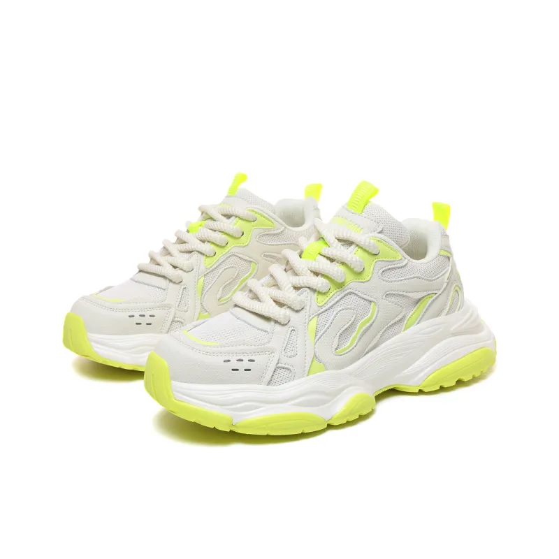 CEDAR HAN Coverage Height Increasing Lightweight Breathable Slip Resistant Low Top Chunky Sneakers-13