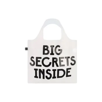 Loqi Polyurethane Handbag Unisex White