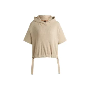 HUGO BOSS Sweatshirt Women's Light Beige