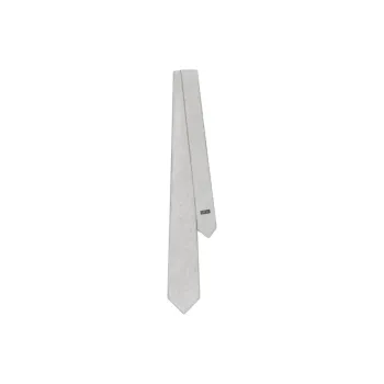 DIOR Silk, Silk Ties Unisex White