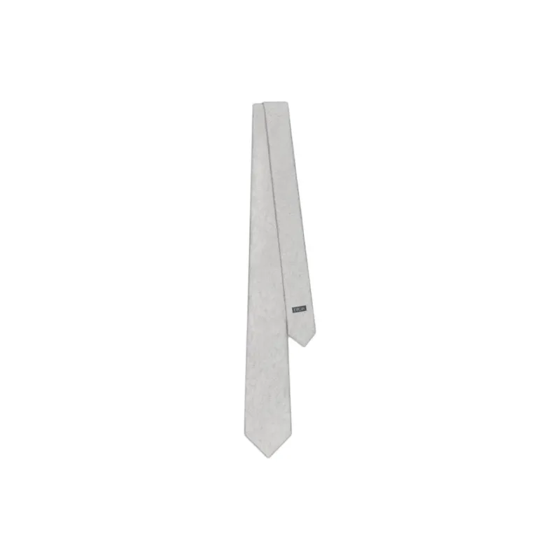 DIOR Silk, Silk Ties Unisex White-0