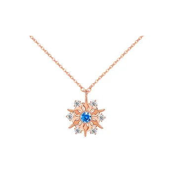 CHAOHONGJI S925 Silver Necklaces Women's