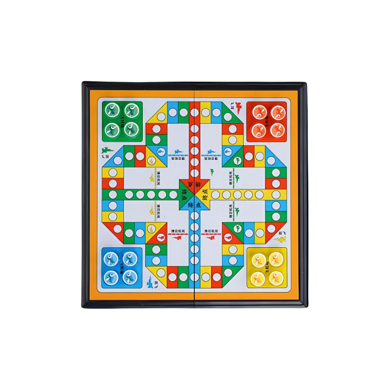 Lezhi By Me Magnetic Tubas Portable Foldable Chinese Checkers Five In A Row Chinese Chess Board Games-6