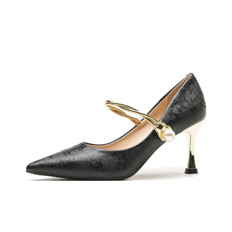 GOSO High Heels Women's Green-0