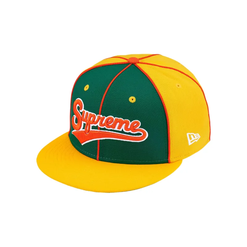 Supreme X New Era Piping Script Logo Cap-6