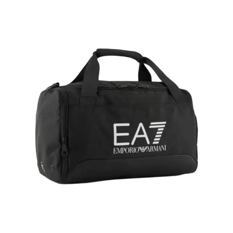 EMPORIO ARMANI Polyester Gym Bag Large Size Unisex Black-1