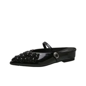 City Camel Rubber Sole Slip Resistant Closed Toe Slippers Women's